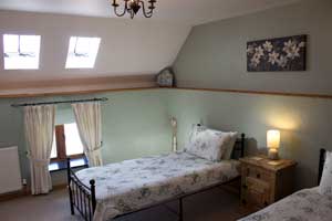 The Croft, Twin Bedroom